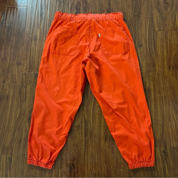 Levi’s Women’s Orange Jet Set Jogger Pull On Pants size XL - Picture 6 of 9